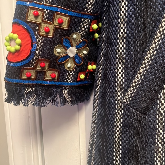 Tory Burch tweed blazer shift - Picture 3 of 5